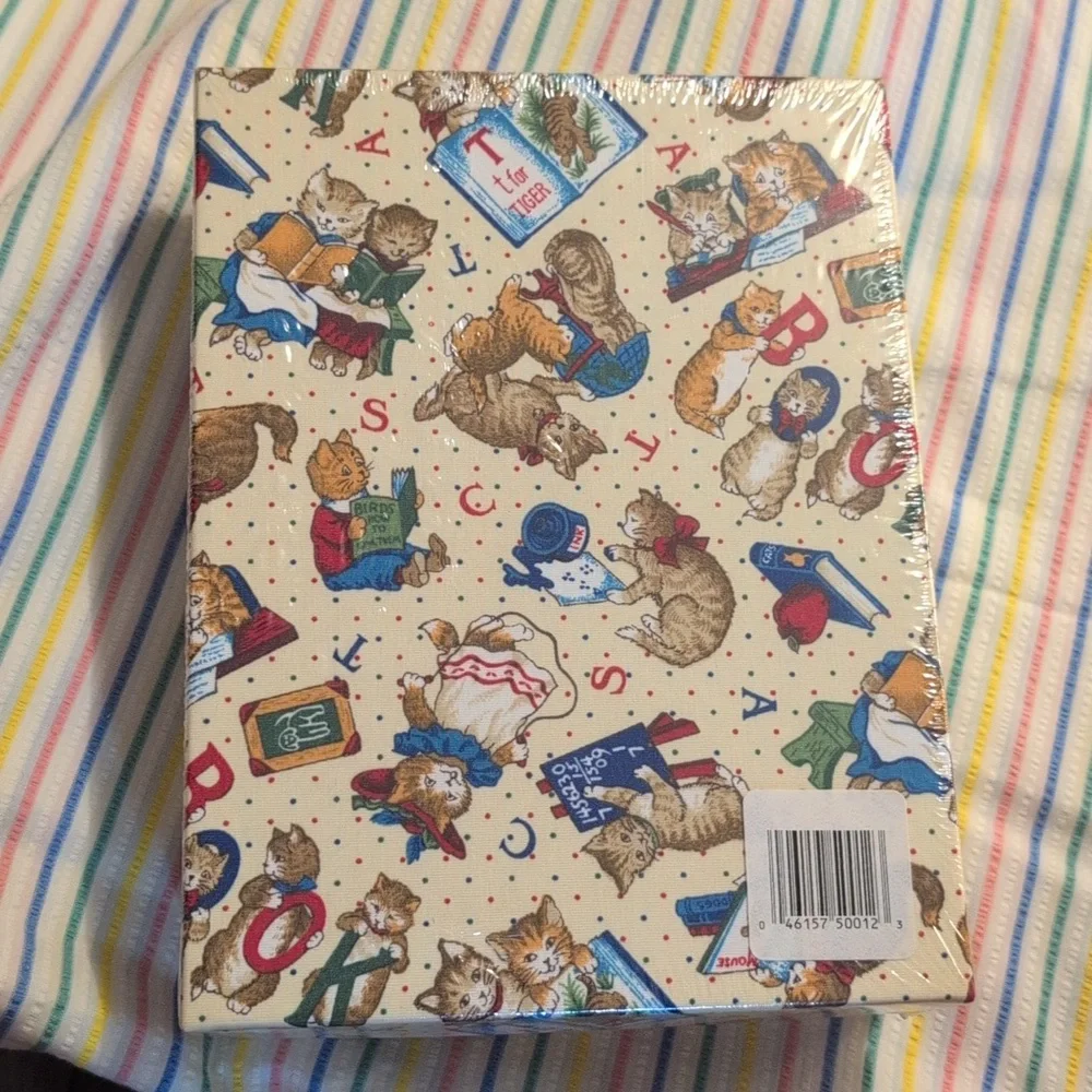 Vintage Cynthia Hart Cat Stationery‎ Set with Envelopes NIP Rare